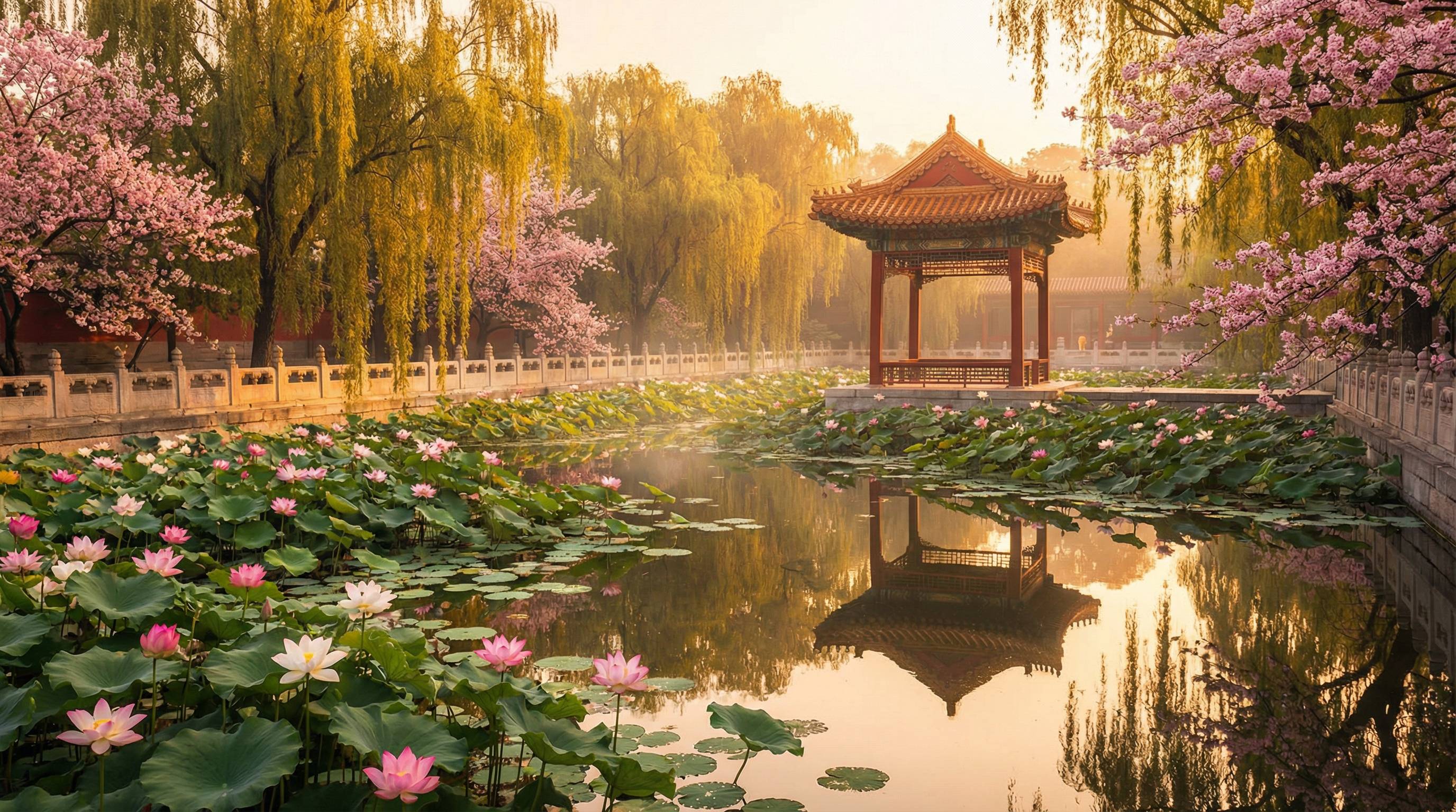 每日大赛植物视频 - 荷塘月色植物视频