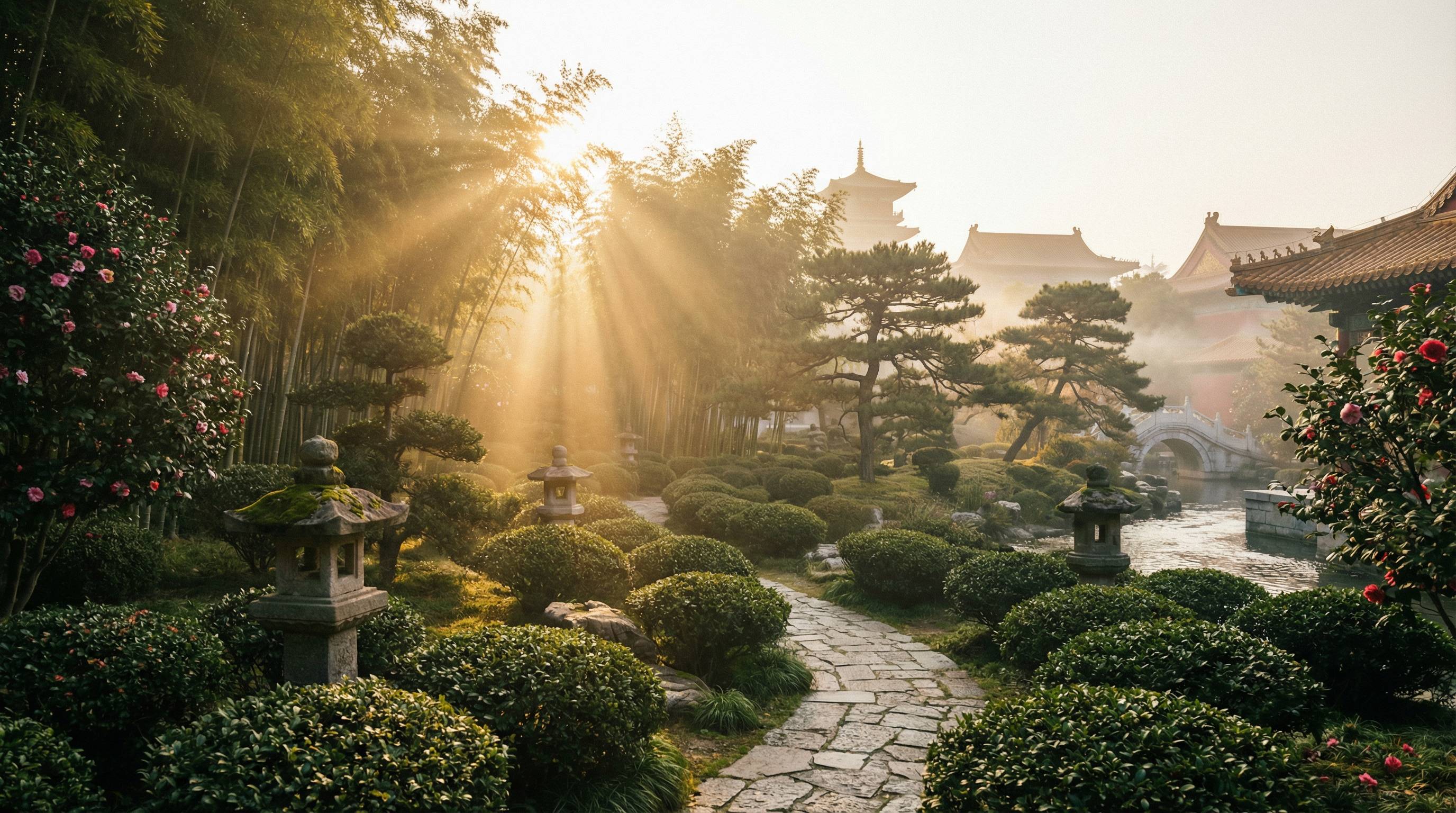 每日大赛植物视频 - 茶园晨曦植物视频